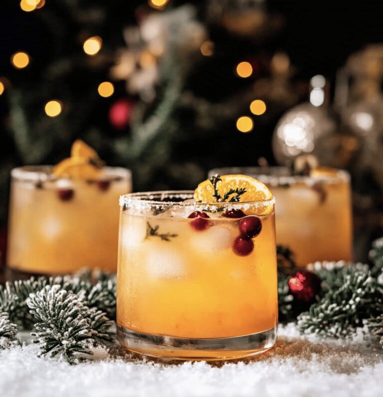 Holly Jolly Christmas Citrus Cocktail Recipe