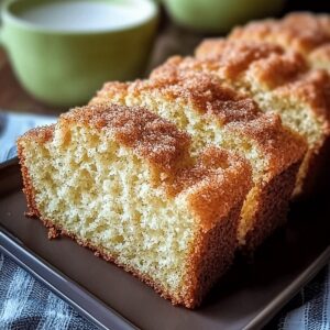 Sweet Cinnamon Donut Bread Recipe