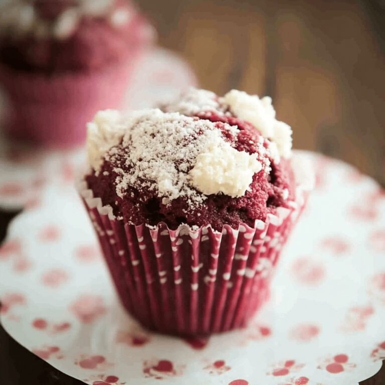 Heavenly Red Velvet Cream Cheese Muffins Recipe