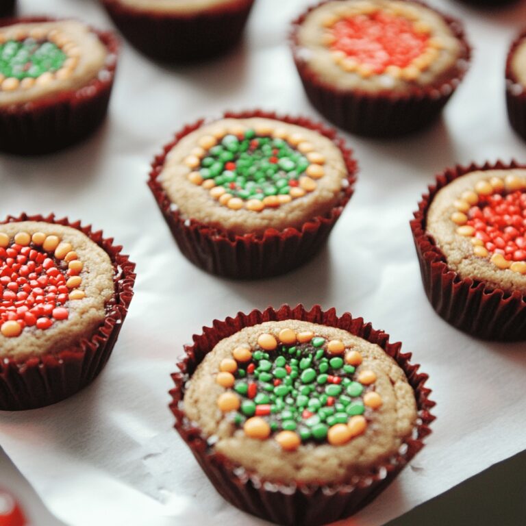 Peanut Butter Cup Christmas Cookies Recipe