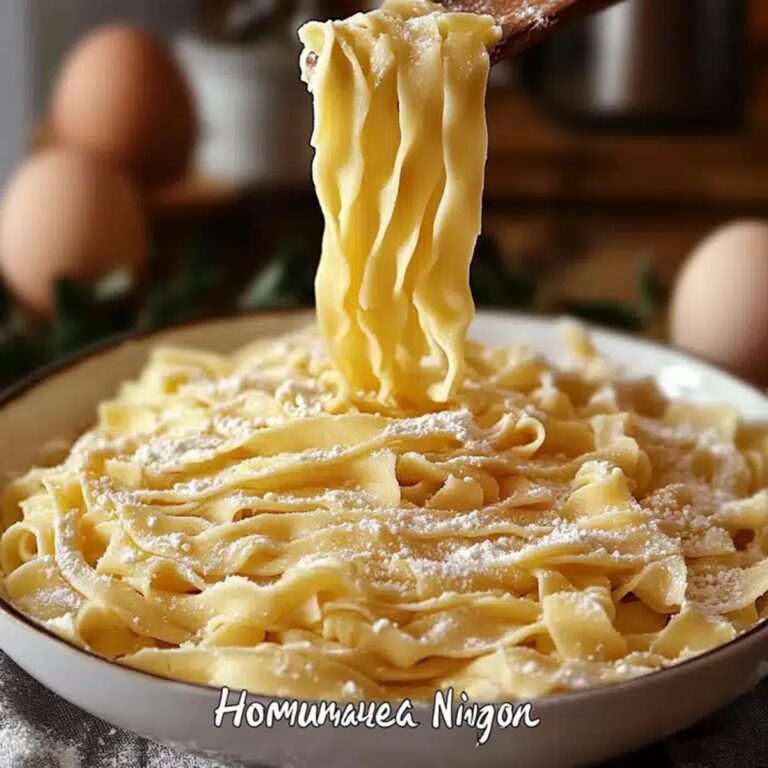 Homemade Egg Noodles Recipe