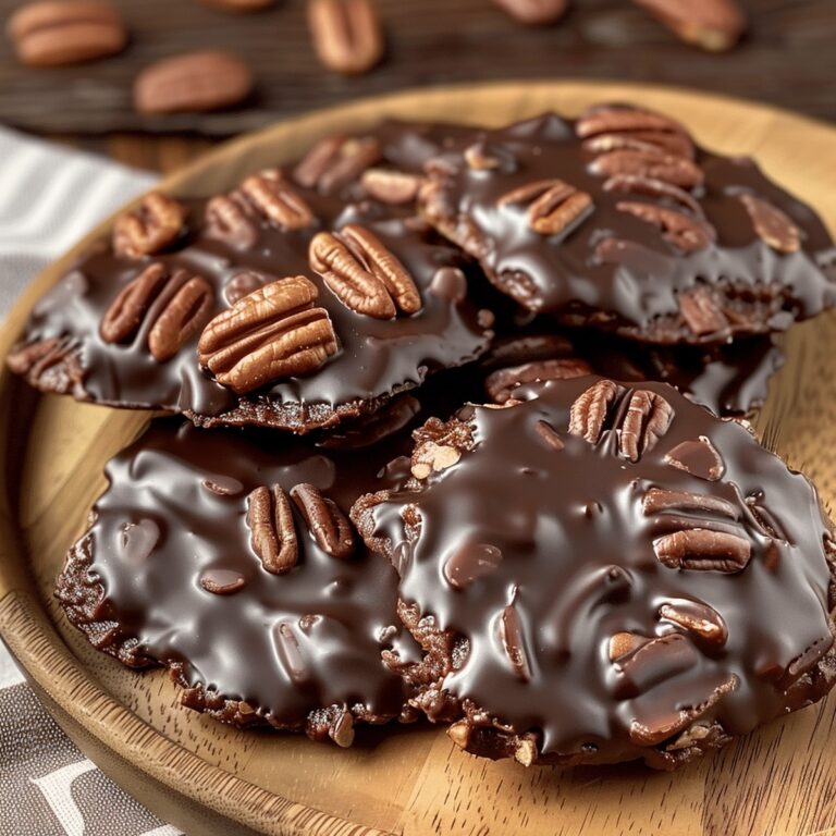 Chocolate Pecan Turtle Clusters Recipe