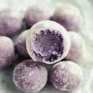 White Chocolate Blueberry Truffles Recipe