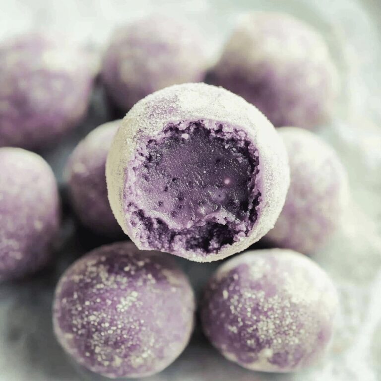 White Chocolate Blueberry Truffles Recipe