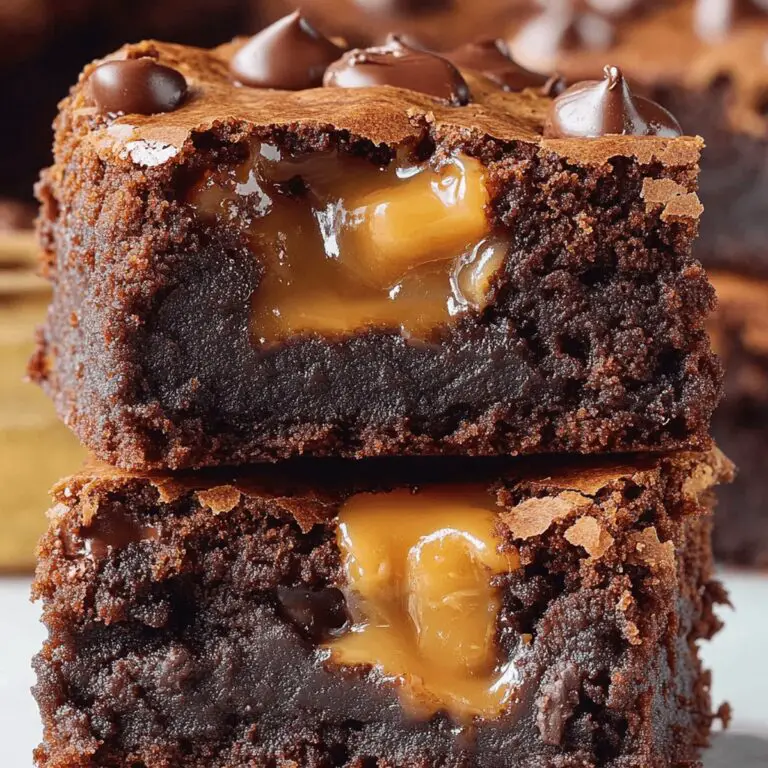 Decadent Caramel Brownies Recipe