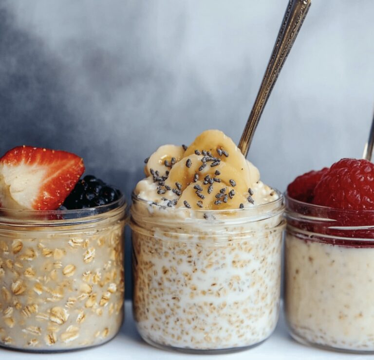Hearty High-Protein Overnight Oats Recipe