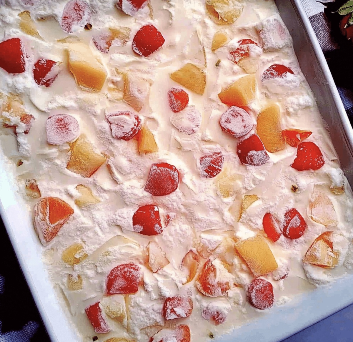 Vibrant Frozen Fruit Salad Recipe