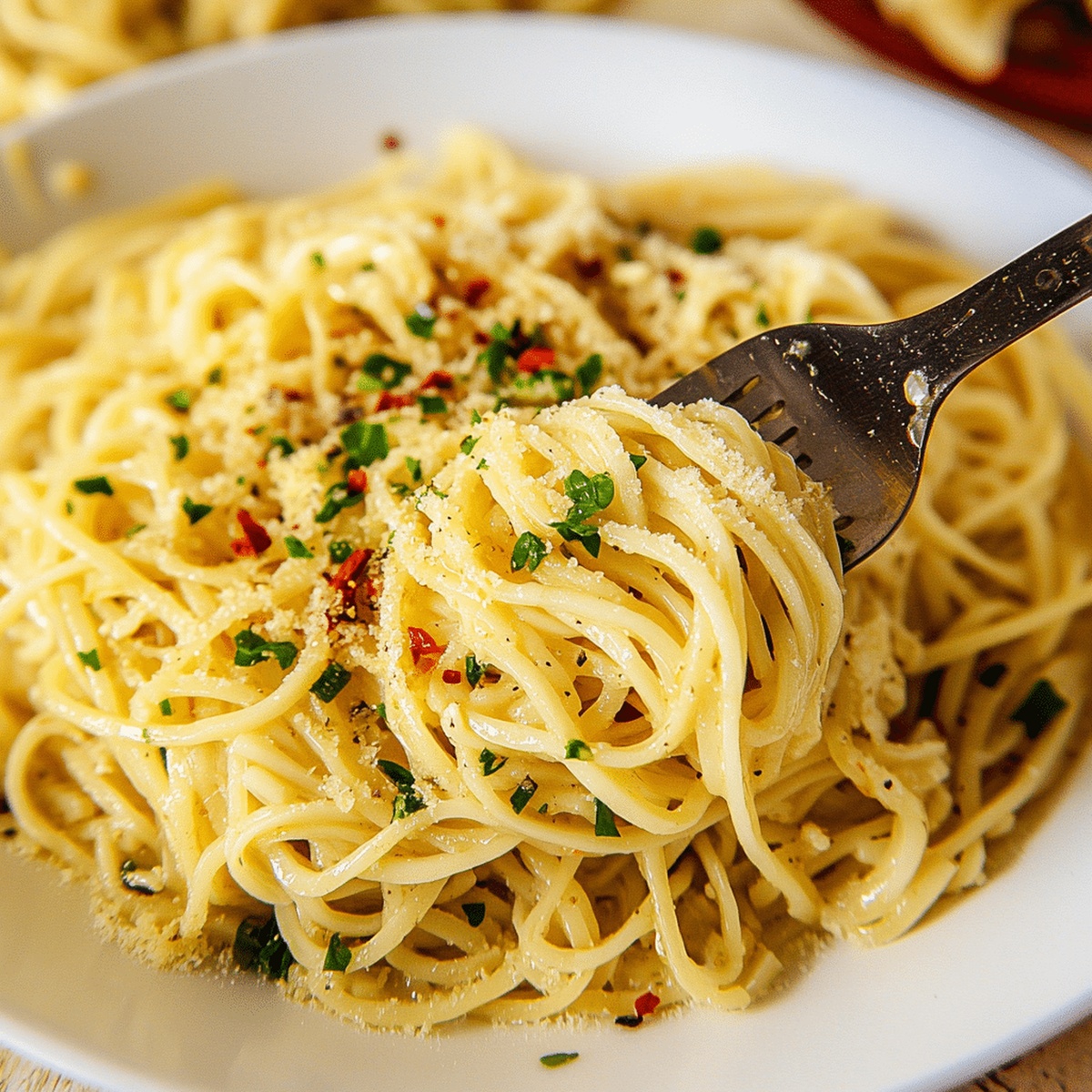 Silky Garlic Butter Noodles Recipe