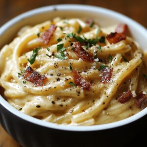 Silky Bacon Carbonara Recipe