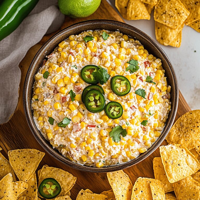 Spicy Crockpot Jalapeno Corn Dip Recipe