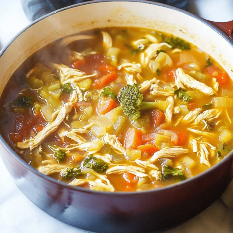 Southwest Chicken Soup Recipe