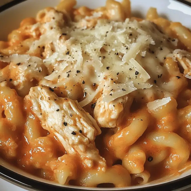 Cheesy One-Pot Chicken Parmesan Mac & Cheese Recipe