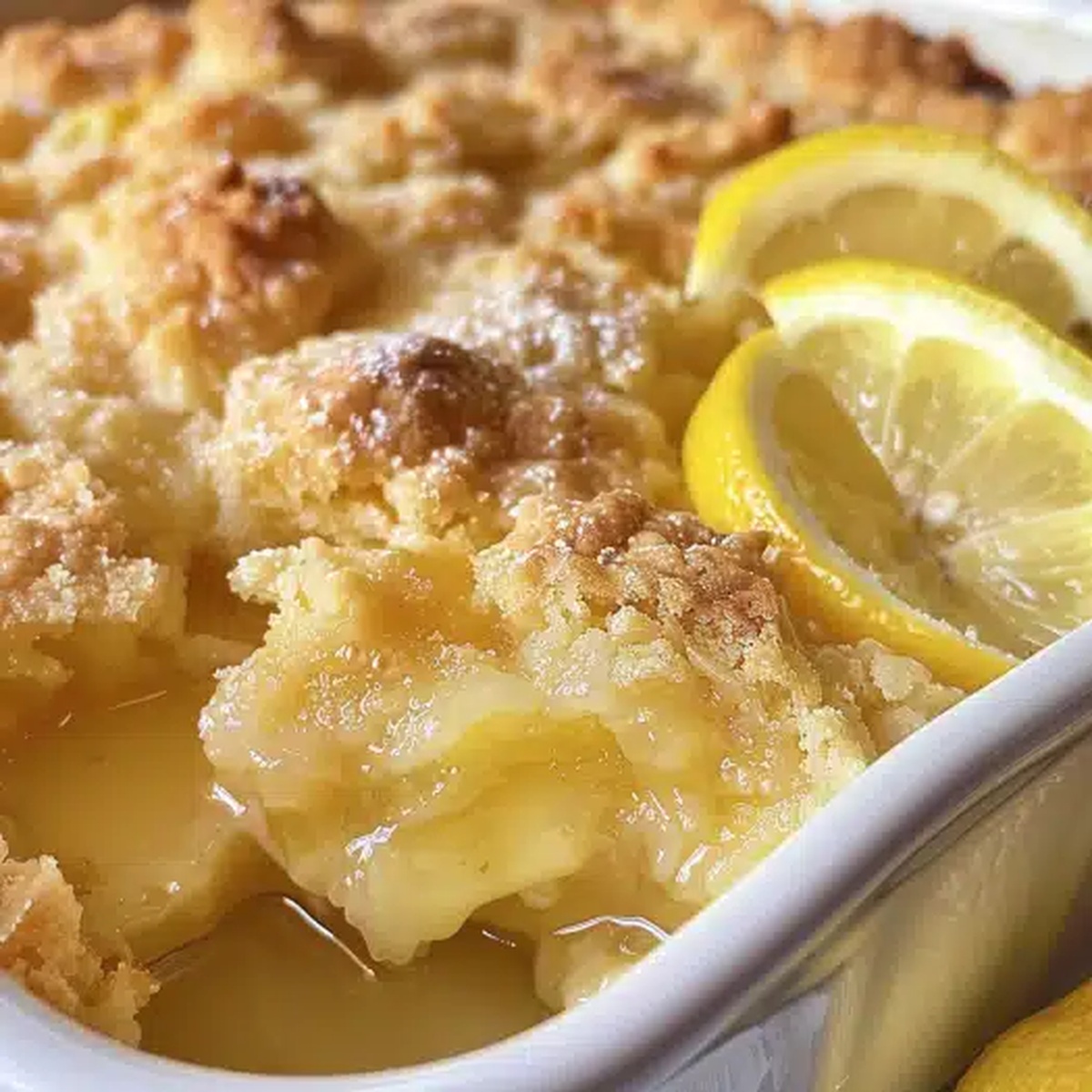 Magic Lemon Cobbler Recipe