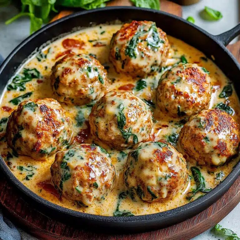 Hearty Spinach Turkey Meatballs Recipe