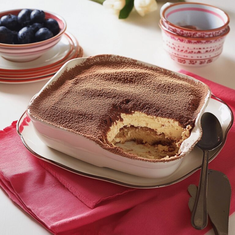 Silky Classic Tiramisu Recipe