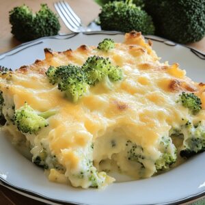 Easy Broccoli Cheese Casserole Recipe