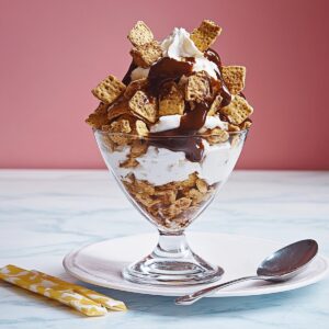 Indulgent Hot Fudge Golden Grahams Parfait Recipe