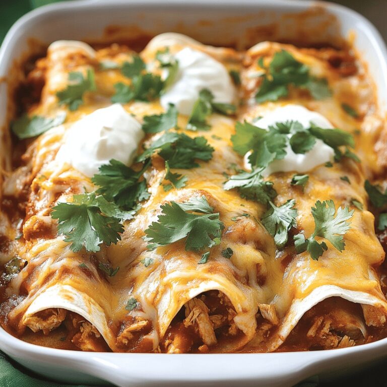 Mouthwatering Chicken Enchiladas Recipe