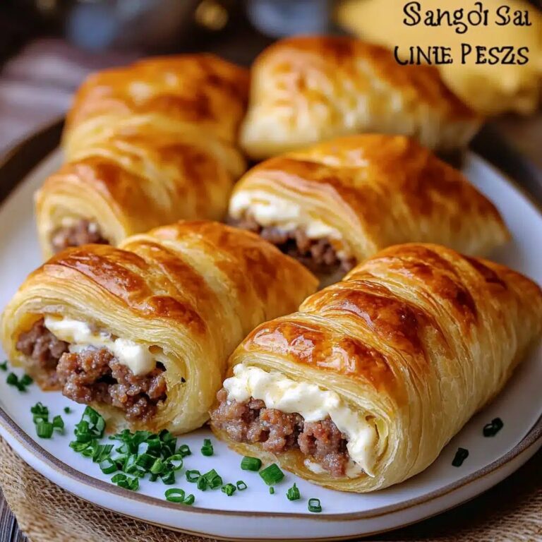 Sausage Cream Cheese Crescents Recipe