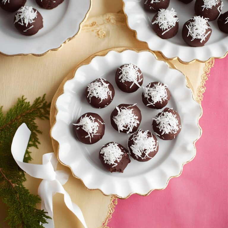 Dreamy Chocolate Coconut Truffles Recipe