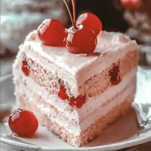 Maraschino Cherry Cake Recipe