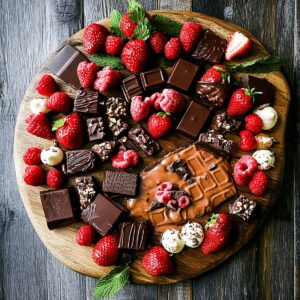 Stunning Chocolate Dessert Board Recipe