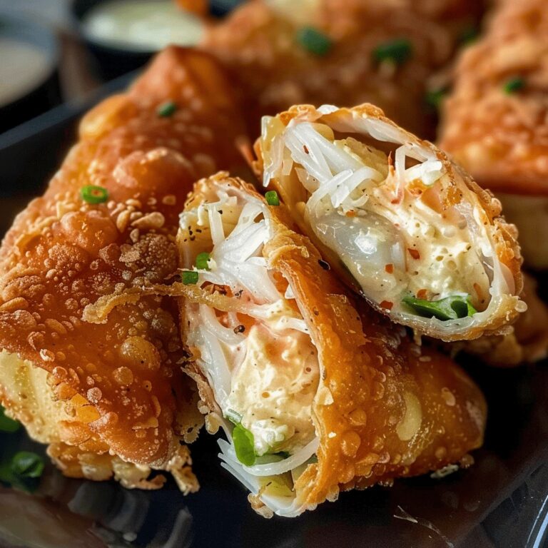 Crab Cake Egg Rolls Recipe