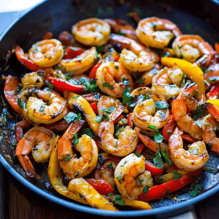 Sizzling Shrimp Fajitas Recipe