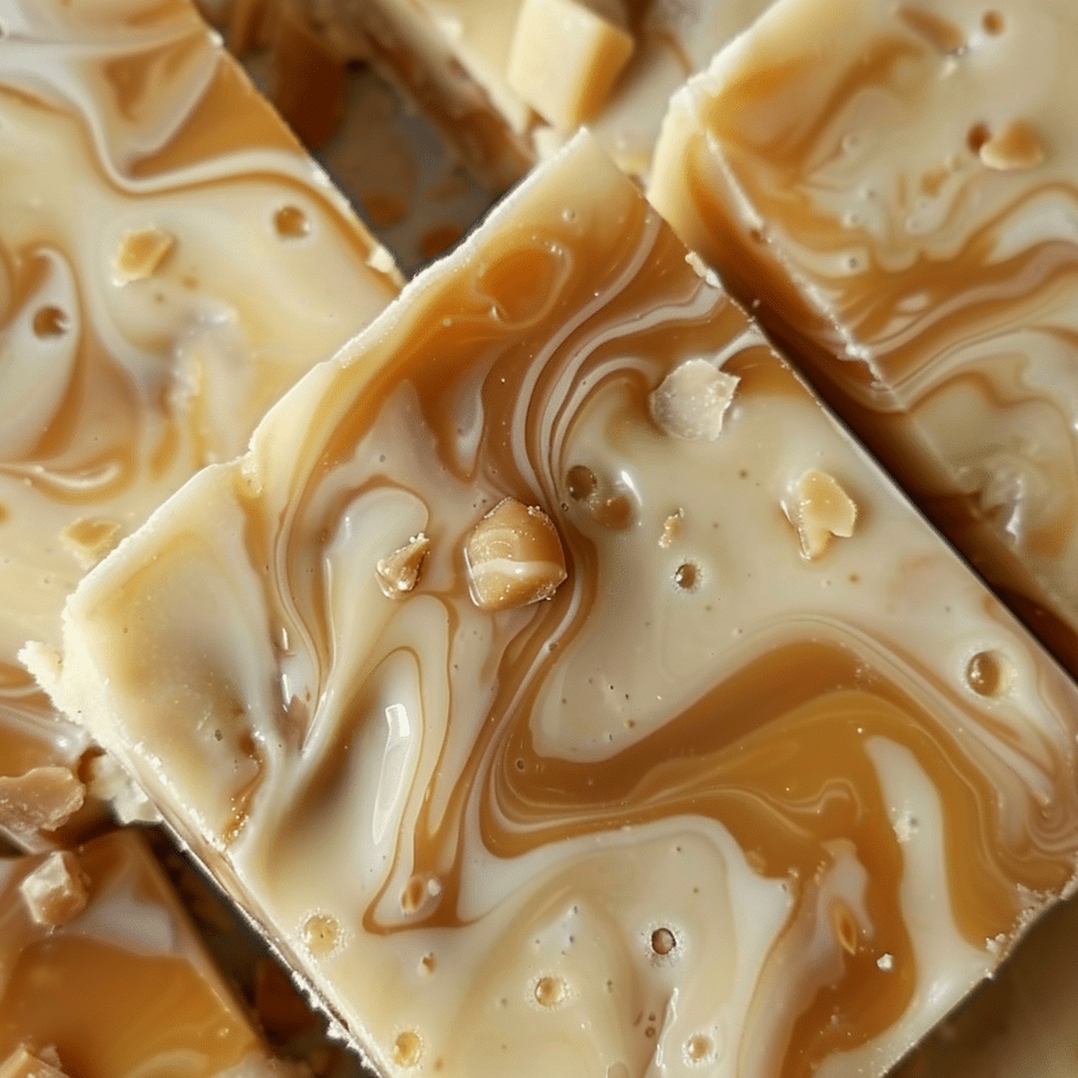 White Chocolate Caramel Pecan Fudge Recipe