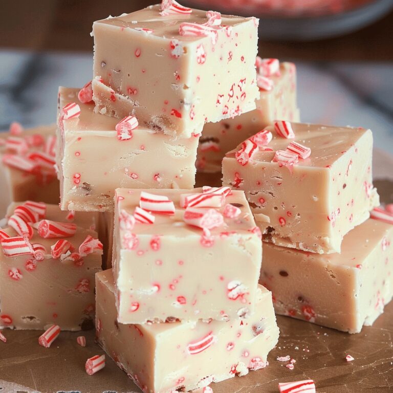 Candy Cane Fudge Recipe