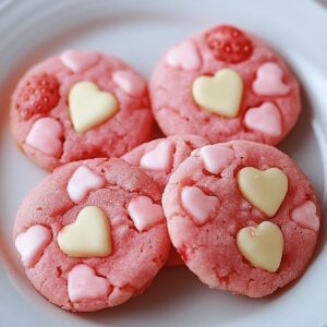 Sweet Valentine Strawberry Cookies Recipe