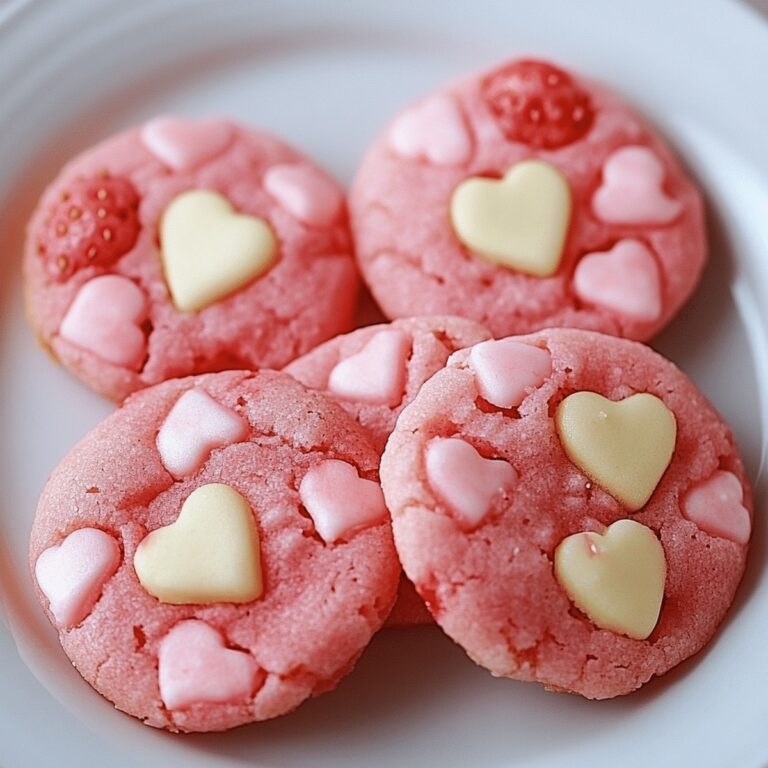 Sweet Valentine Strawberry Cookies Recipe