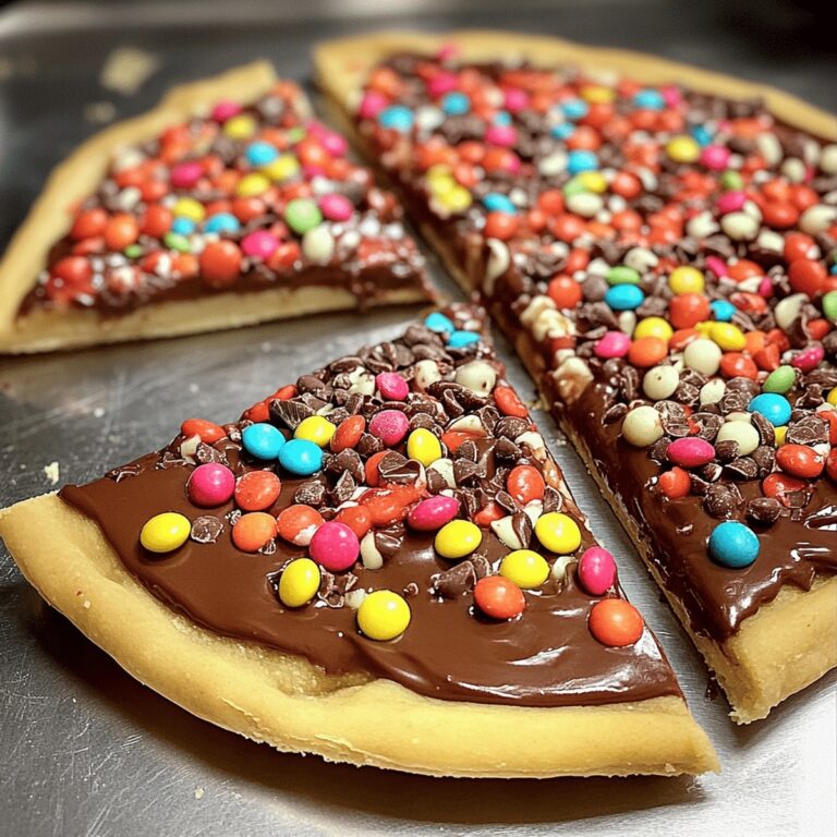 Chocolate Candy Pizza Recipe