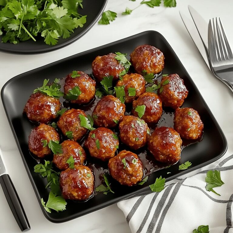 Sweet Chili Meatballs Crockpot Recipe