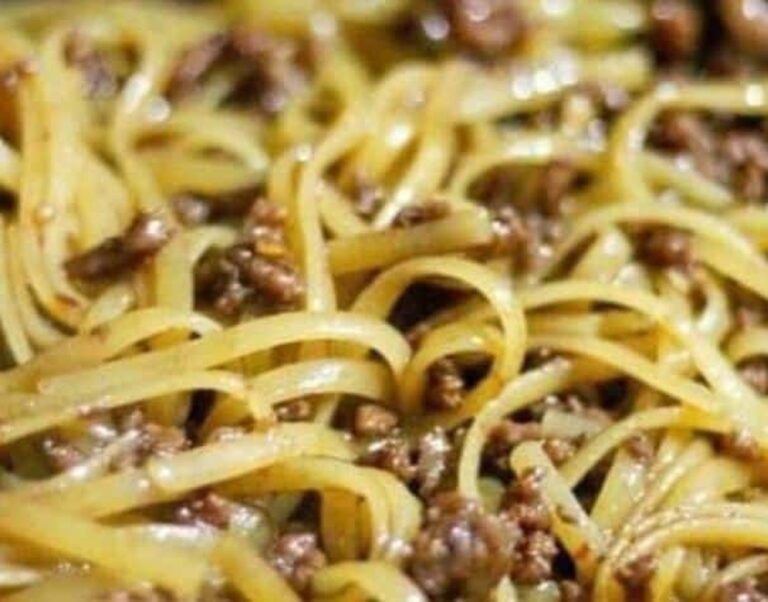 French Onion Beef And Noodles Recipe