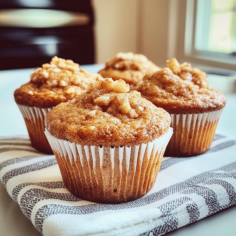 Moist Applesauce Muffins Recipe