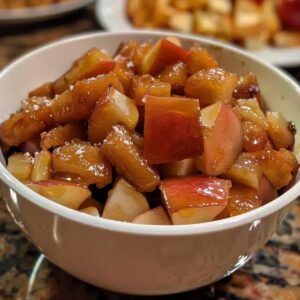 Slow Cooker Cracker Barrel Fried Apples Recipe