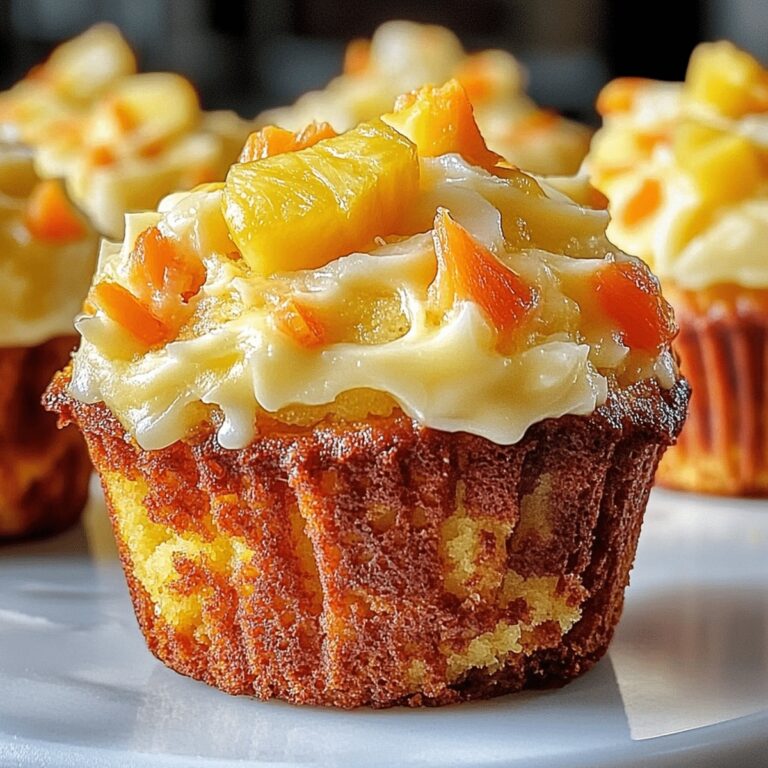 Sweet Hawaiian Pineapple Carrot Muffins Recipe