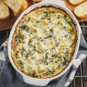Creamy Spinach Artichoke Dip Recipe