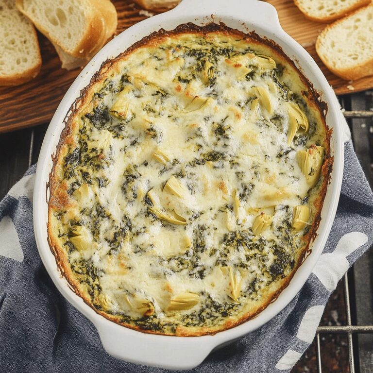 Creamy Spinach Artichoke Dip Recipe