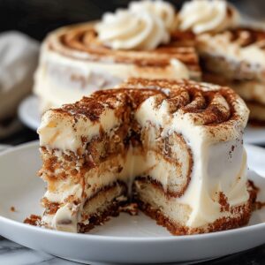 Cinnamon Roll Cake Recipe