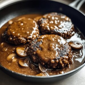 Classic Skillet Salisbury Steak Recipe