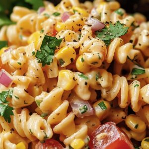 Mexican Street Corn Pasta Salad Recipe