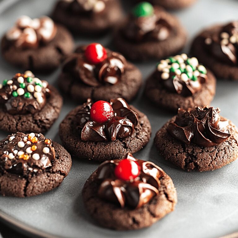 Chocolate Blossom Cookies Recipe
