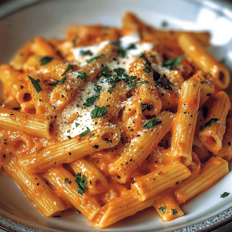 Silky Tomato Garlic Pasta Recipe