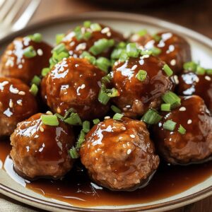 Succulent Honey Garlic Turkey Meatballs Recipe
