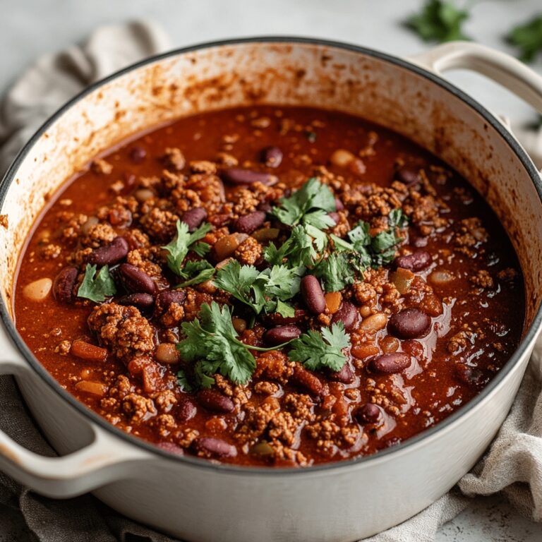 Hearty Homemade Stovetop Chili Recipe