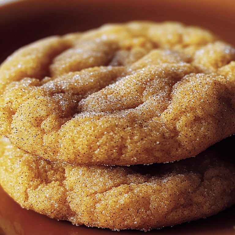 Soft Pumpkin Snickerdoodles Recipe