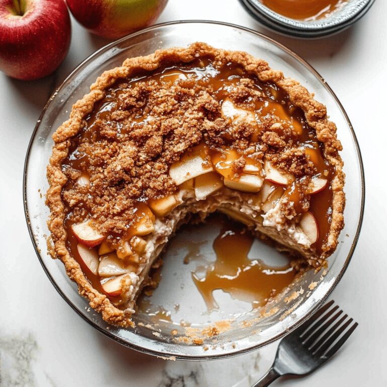 Caramel Apple Cheesecake Pie Recipe