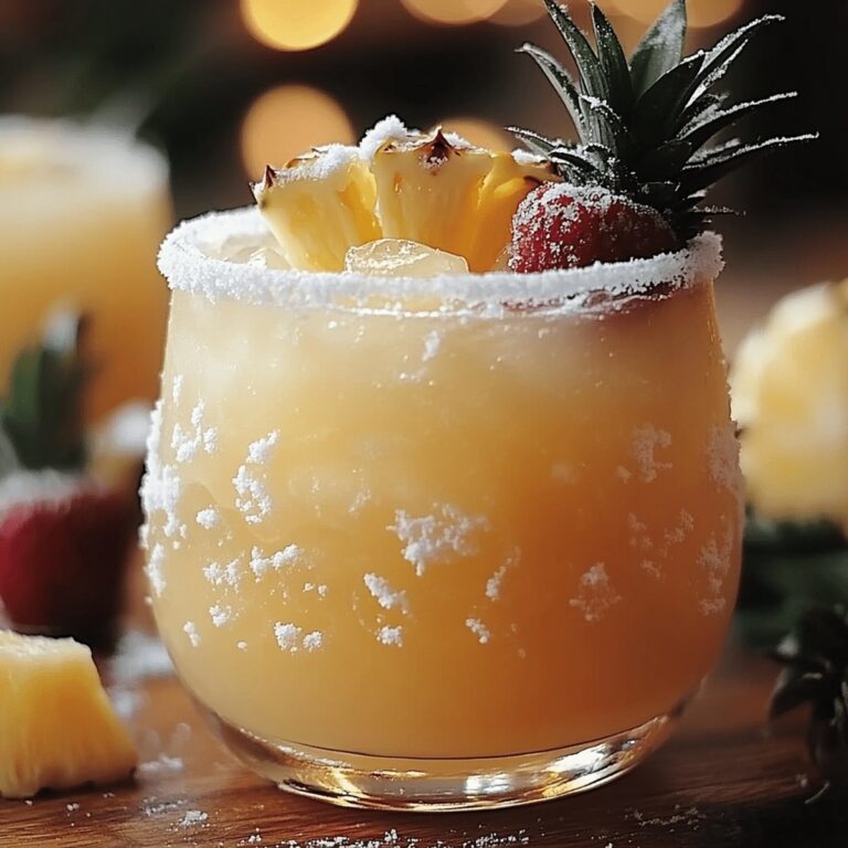 Snowy Pineapple Punch Recipe